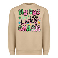 Mushroom my dog is my lucky charm Heavyweight Sweatshirt - Artiststas
