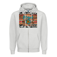 Dove Grey blessed mom Zipper Hoodie - Artiststas