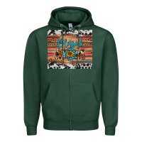 Sports Green blessed mom Zipper Hoodie - Artiststas