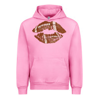 Fuchsia Pink football lips Urban Hoodie - AdoDesignShop