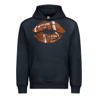Navy football lips Urban Hoodie - AdoDesignShop
