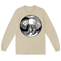 Mushroom M.C. Escher Spherical Self Portrait Long Sleeve Tee - longCreatives