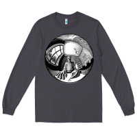 Smoke M.C. Escher Spherical Self Portrait Long Sleeve Tee - longCreatives