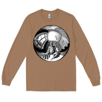 Toasted Coconut M.C. Escher Spherical Self Portrait Long Sleeve Tee - longCreatives