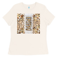 Bone mother's day mini leopard tumbler tbs Ladies Tee - TumblerDesignByShophia