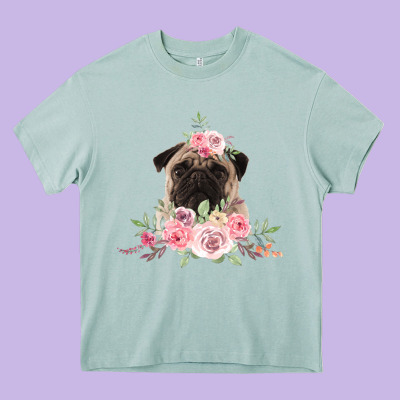 Pug Heavy Core Tee Designed By Bettercallsaul