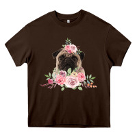 Chocolate Brown Pug Heavy Core Tee - Bettercallsaul