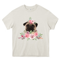 Cream Pug Heavy Core Tee - Bettercallsaul