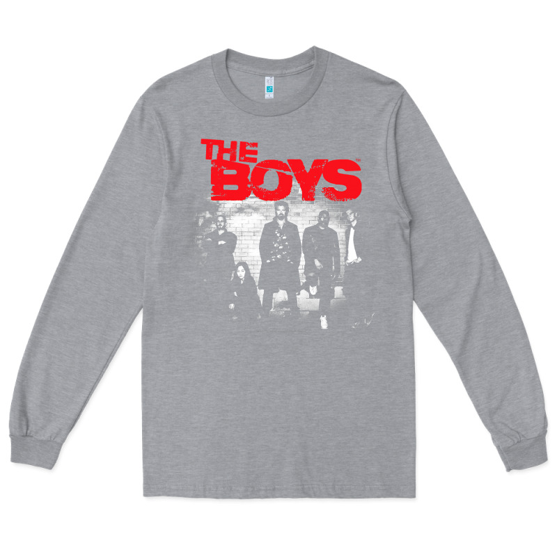 The Boys Graffiti Group Photo Long Sleeve Tee by longCreatives | Teevron