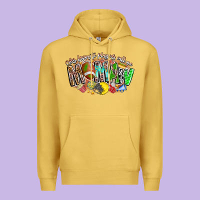 My Favorite Players Call Me Mawmaw Premium Hoodie Designed By Cowhidedigitalart