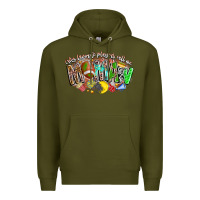 Army Green My Favorite Players Call Me Mawmaw Premium Hoodie - CowhideDigitalArt