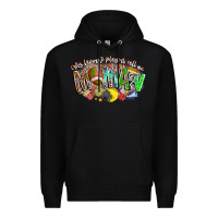 Black My Favorite Players Call Me Mawmaw Premium Hoodie - CowhideDigitalArt
