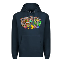 Navy My Favorite Players Call Me Mawmaw Premium Hoodie - CowhideDigitalArt