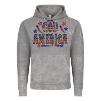 Cloud Rock 4 july god bless america western Vintage Hoodie - CowCowDesign