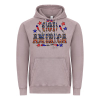 Vintage Zinc 4 july god bless america western Vintage Hoodie - CowCowDesign