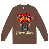 Chestnut Boxer Mom Dogs  Mothers Day Dog Lovers Gifts For Women Long Sleeve Tee - longCreatives