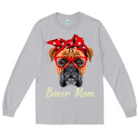 Moon Dust Boxer Mom Dogs  Mothers Day Dog Lovers Gifts For Women Long Sleeve Tee - longCreatives