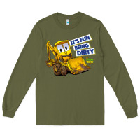 Army Green Kids The Stinky and Dirty Show  It's Fun Being Dirty Long Sleeve Tee - longCreatives