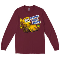 Burgundy Kids The Stinky and Dirty Show  It's Fun Being Dirty Long Sleeve Tee - longCreatives