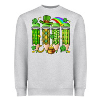 Heather Grey st. patrick's day teacher pencils Heavyweight Sweatshirt - Artiststas