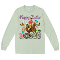 Happy Easter Rodeo Cowgirl Long Sleeve Tee | Teevron