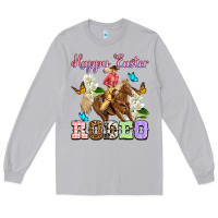 Moon Dust Happy Easter rodeo cowgirl Long Sleeve Tee - OliviaCreatesArt