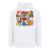 White little brother biggest fan Heavyweight Hoodie - AdoDesignShop