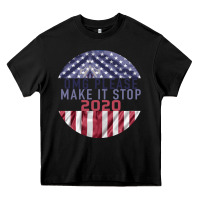Black OMG Please Make it stop 2020 Heavy Core Tee - Bettercallsaul
