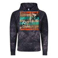 Cloud Black Leopard Cowhide Pattern Vintage Hoodie - CowCowDesign