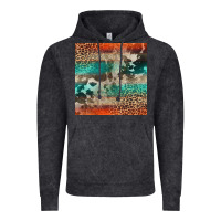 Vintage Arctic Leopard Cowhide Pattern Vintage Hoodie - CowCowDesign