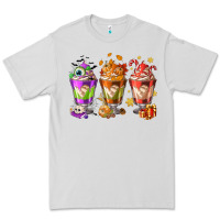 Dove Grey Hallothanksmas coffee cups Premium Tee - NancyCooperArtShop