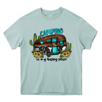 Arona camping is my happy place2 Heavy Core Tee - JahusDesignShop