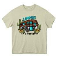 Mossy camping is my happy place2 Heavy Core Tee - JahusDesignShop