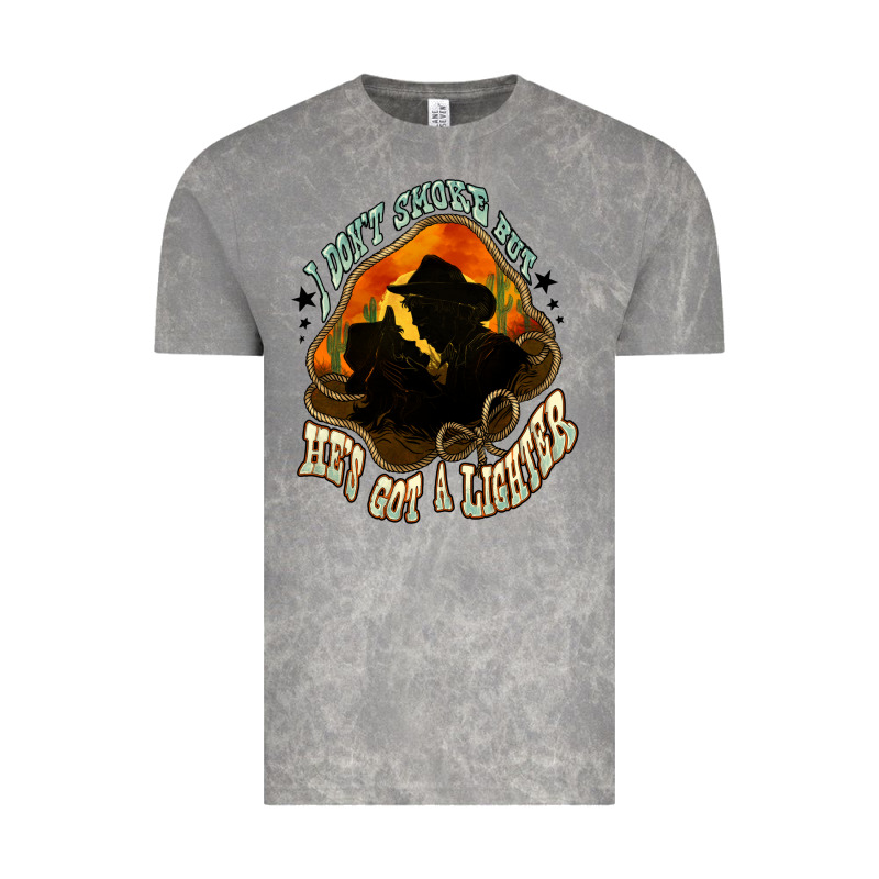 I Don't Smoke But He's Got A Lighter Vintage Tee by HowdyJamesFarm | Teevron
