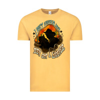 Vintage Mustard I don't smoke but he's got a lighter Vintage Tee - HowdyJamesFarm