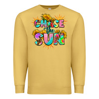 Antique Gold chase the sun Premium Sweatshirt - AdoDesignShop
