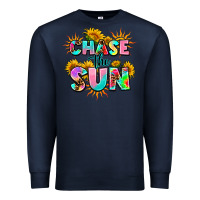 Navy chase the sun Premium Sweatshirt - AdoDesignShop