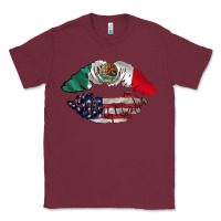 Burgundy mexico usa lips Classic Tee - TumblerDesignByShophia