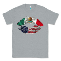 Heather Grey mexico usa lips Classic Tee - TumblerDesignByShophia