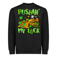 Black pushin' my luck Heavyweight Sweatshirt - Artiststas