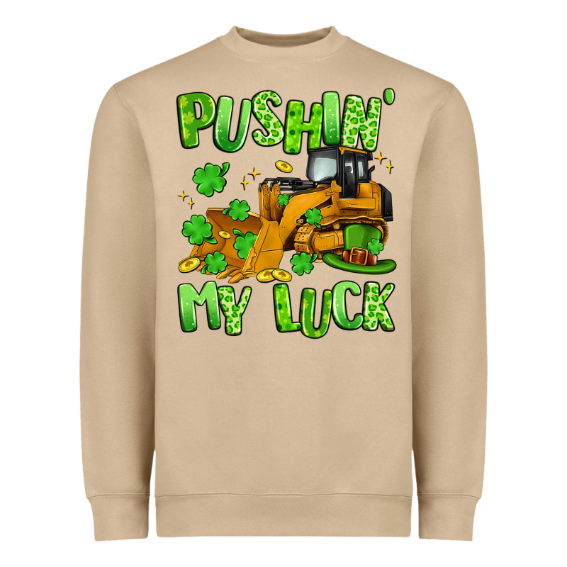 Pushin' My Luck Heavyweight Sweatshirt by Artiststas | Teevron