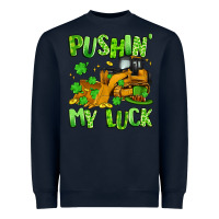 Navy pushin' my luck Heavyweight Sweatshirt - Artiststas