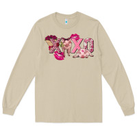 Mushroom Valentine's Day pig xoxo Long Sleeve Tee - FaDigitalArtStudio