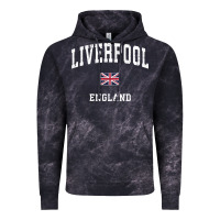 Cloud Black Liverpool England Vintage Athletic Sports Design Vintage Hoodie - longCreatives