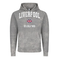 Cloud Rock Liverpool England Vintage Athletic Sports Design Vintage Hoodie - longCreatives