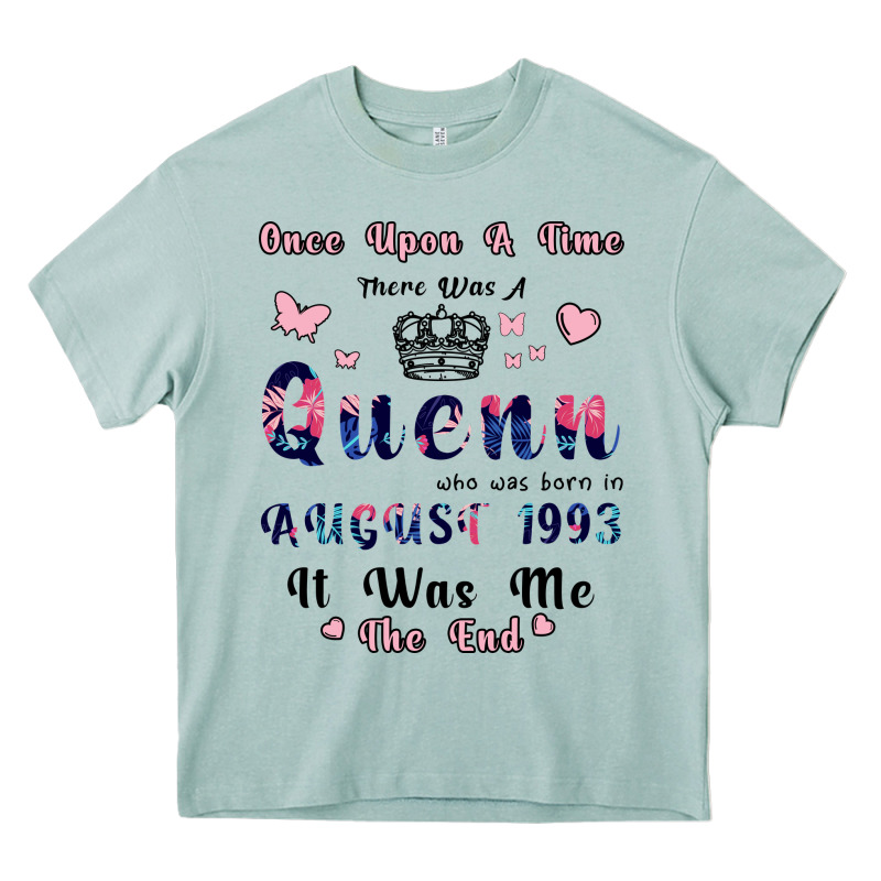Once Upon A Time There Was A Queen Who Was Born I Heavy Core Tee by Bettercallsaul | Teevron