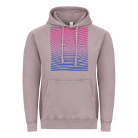 Vintage Zinc Bisexual Pride Subtle Bi Vintage Hoodie - longCreatives