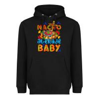 Black nacho average baby with nacho 2 Heavyweight Hoodie - AdoDesignShop