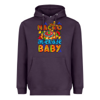 Plum nacho average baby with nacho 2 Heavyweight Hoodie - AdoDesignShop