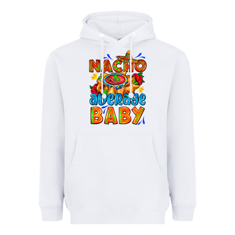 Nacho Average Baby With Nacho 2 Heavyweight Hoodie by AdoDesignShop | Teevron